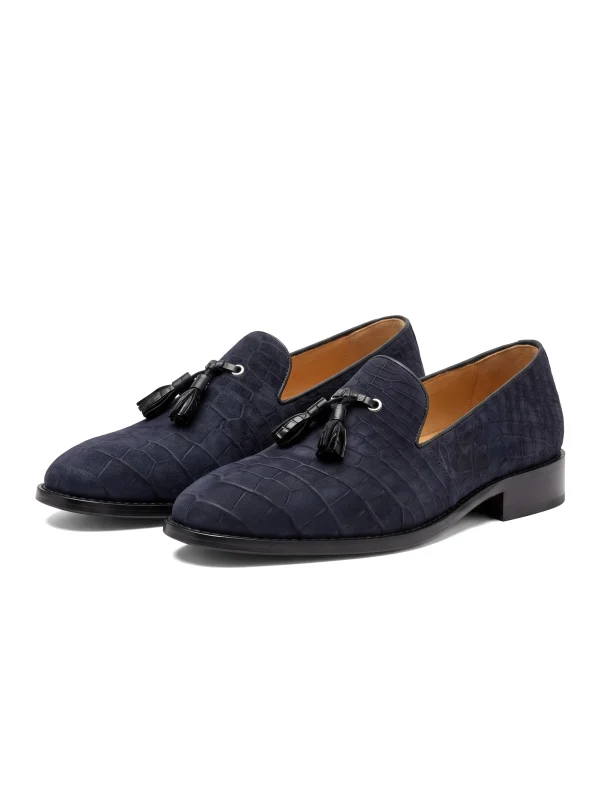 Positano Alligator Tassel Loafer