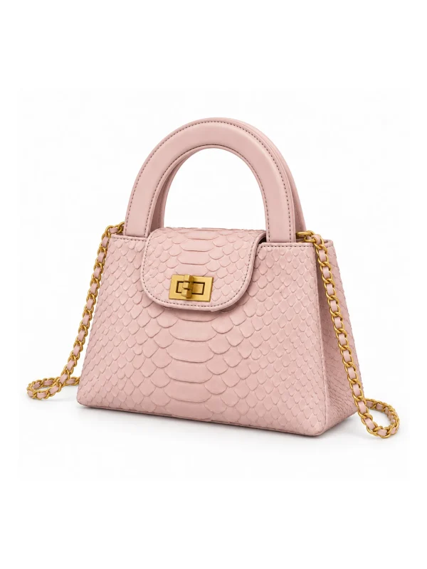 Cannaregio Python Handbag