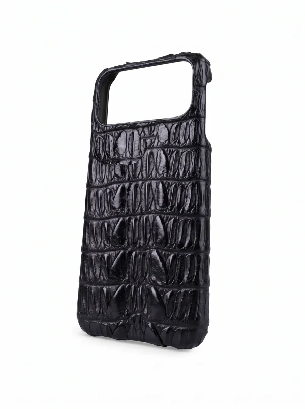 Tail Palladino Crocodile iPhone Case, three-quarter view