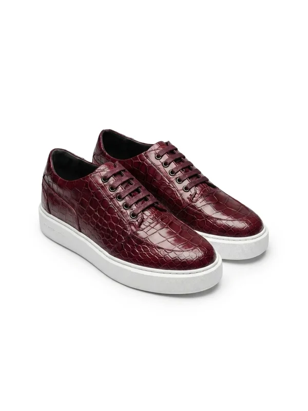 Carrara Crocodile Sneaker